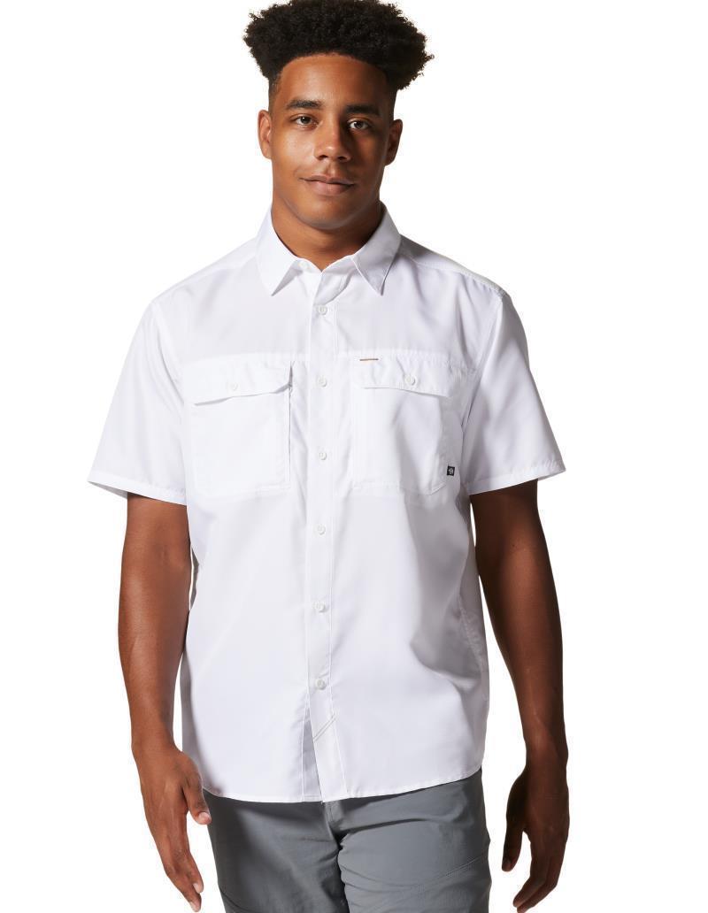Canyon SS Shirt - Mens - White 1