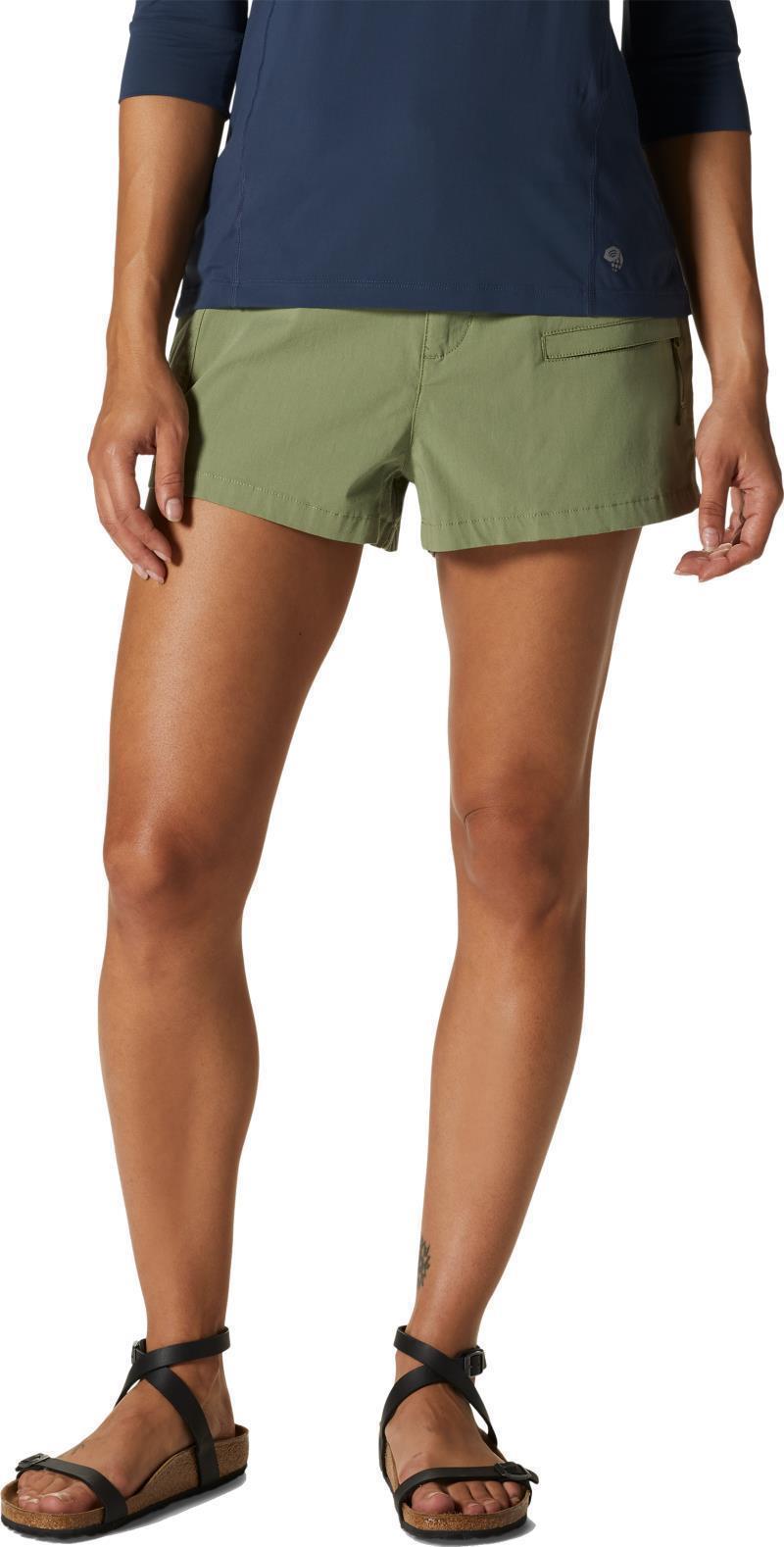 Cascade Pass Shorts - Womens - Light Cactus 3