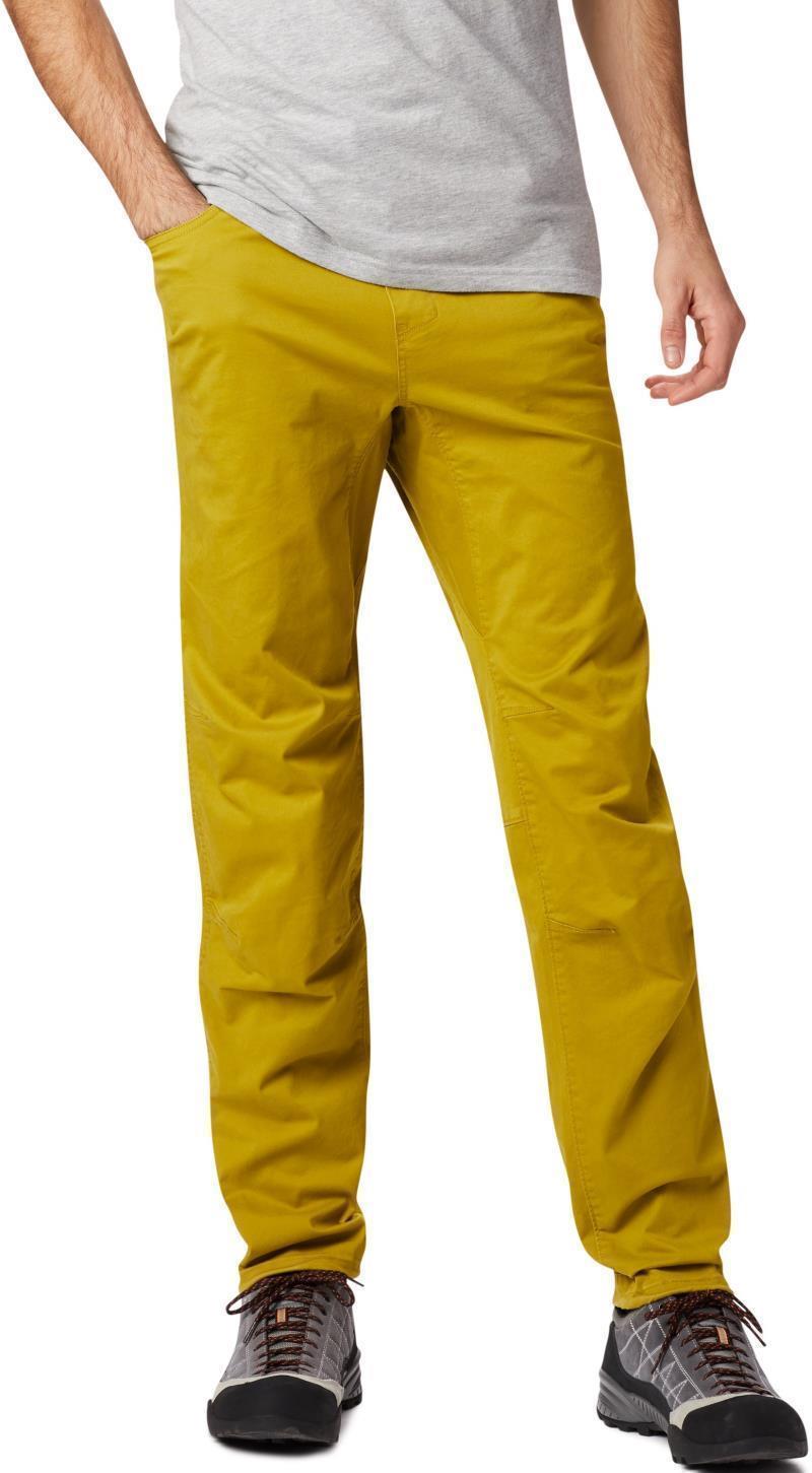Cederberg Pull-On Pants, Reg - Mens - Dark Citron 1