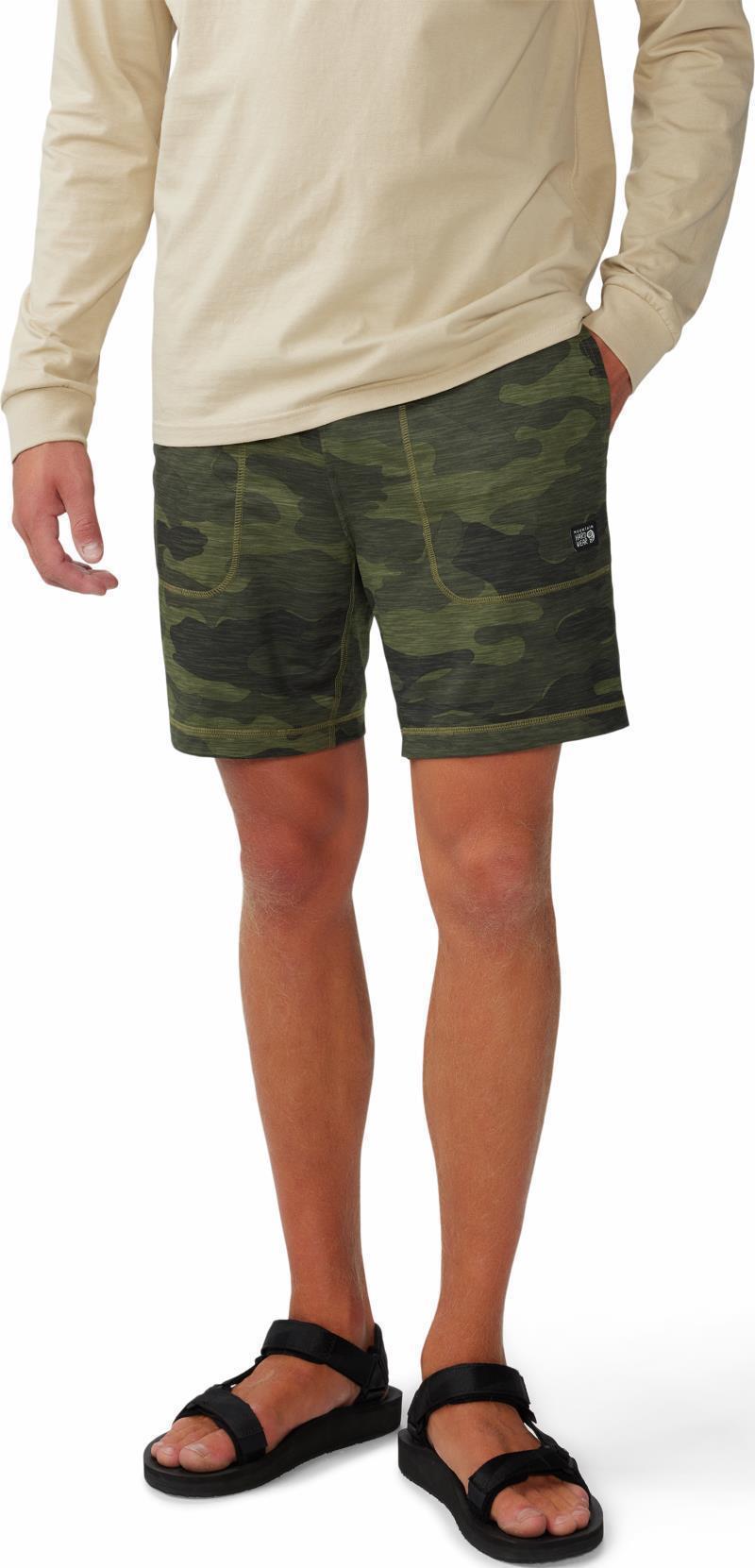 Chillaction Shorts, 7" Inseam - Mens - Combat Green Trees Camo 2