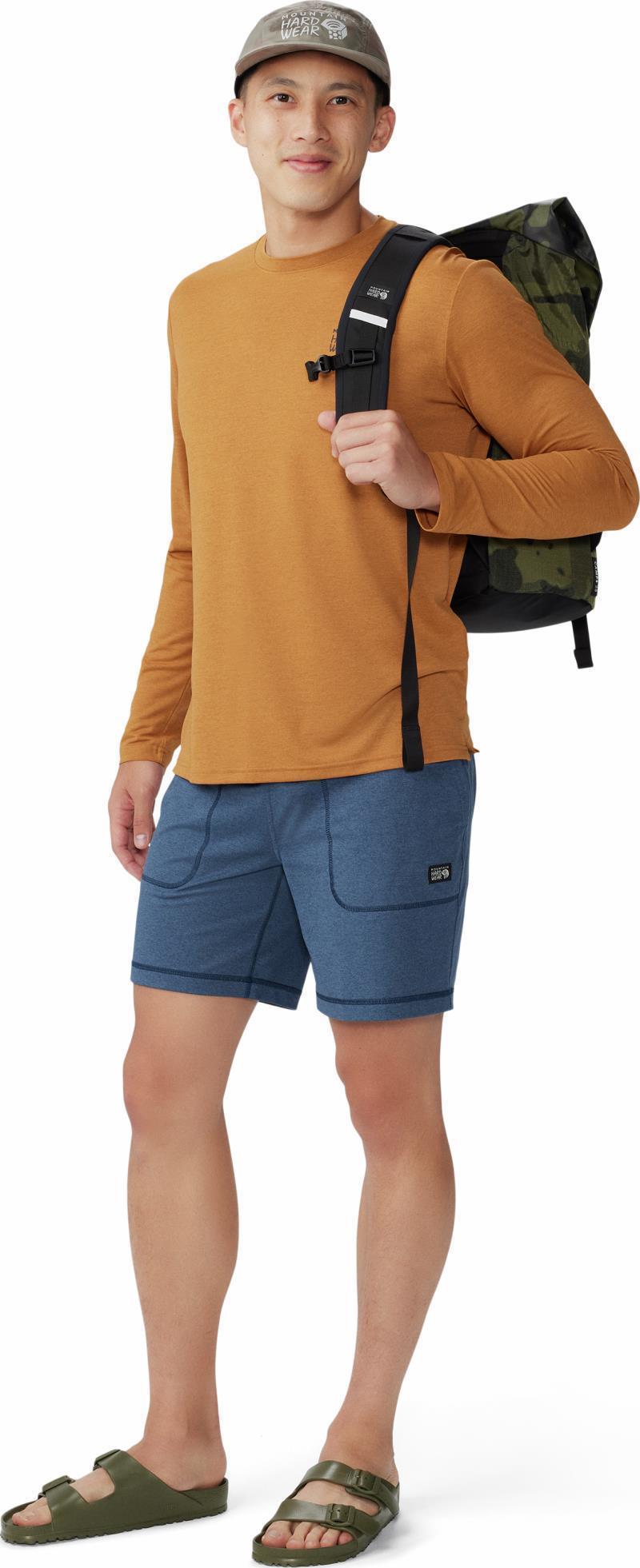 Chillaction Shorts, 7" Inseam - Mens - Zinc Heather 6