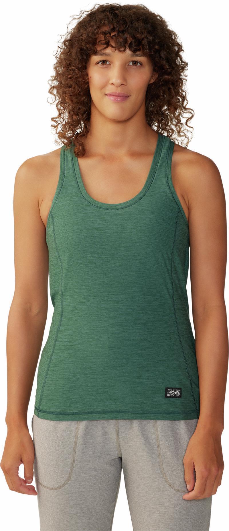 Chillaction Tank - Womens - Aqua Green Heather 1