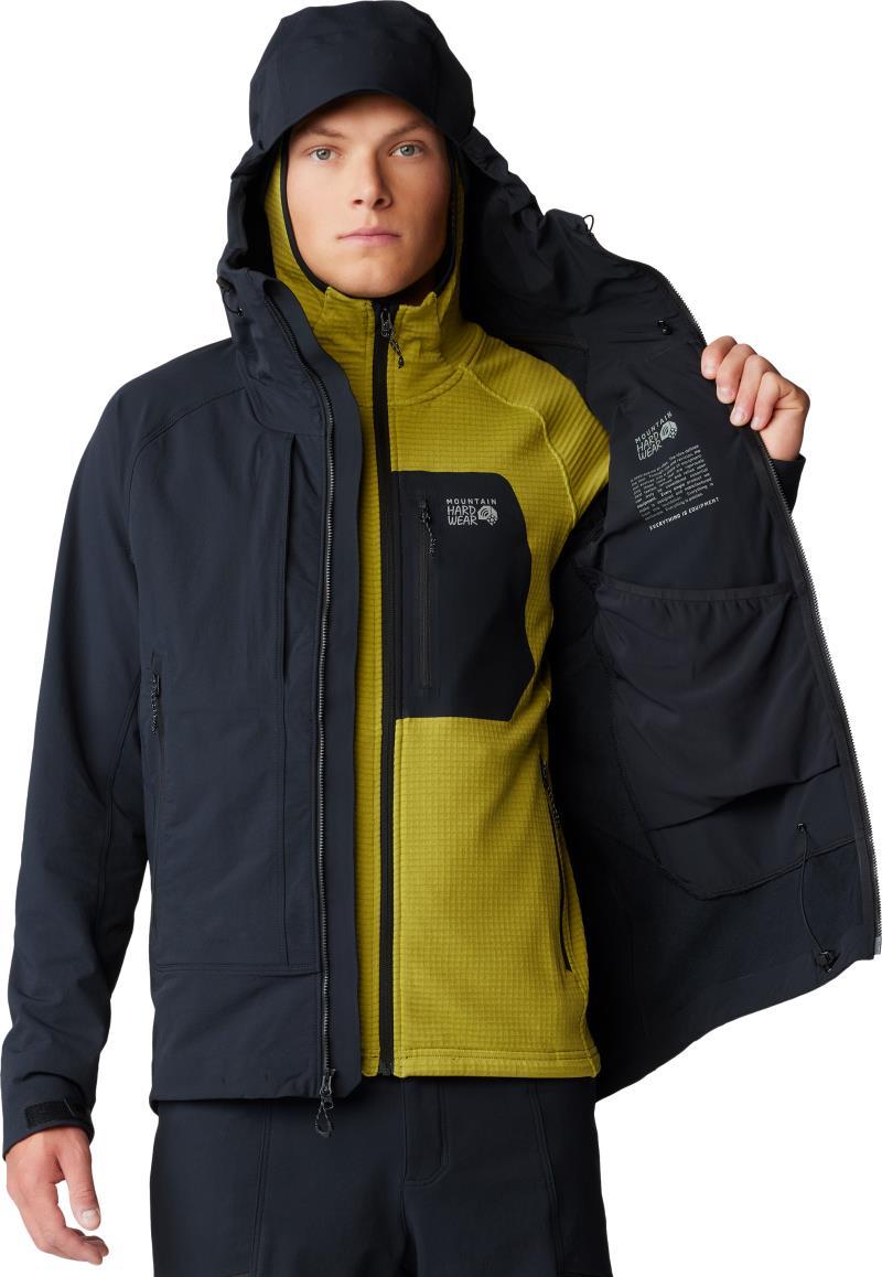 Chockstone Alpine Hooded Jacket - Mens - black 1
