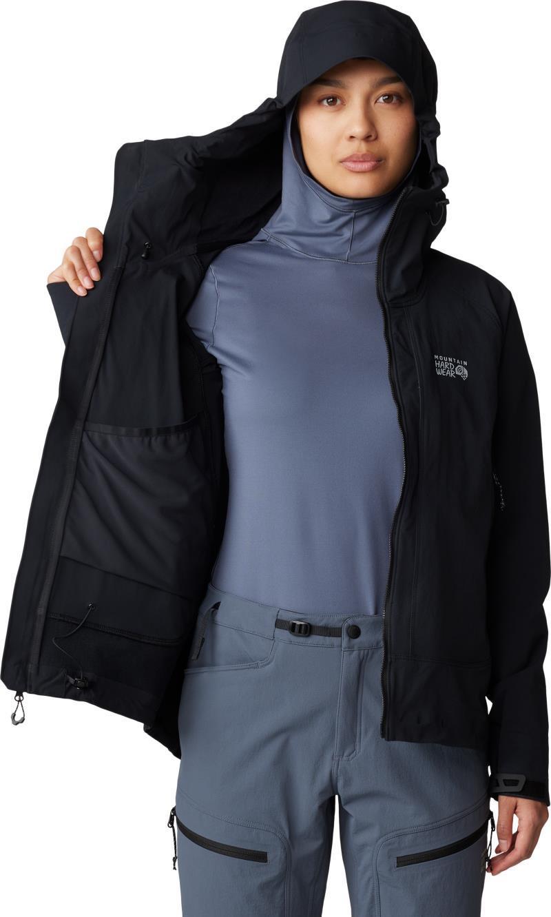 Chockstone Alpine Hooded Jacket - Womens - Black 2
