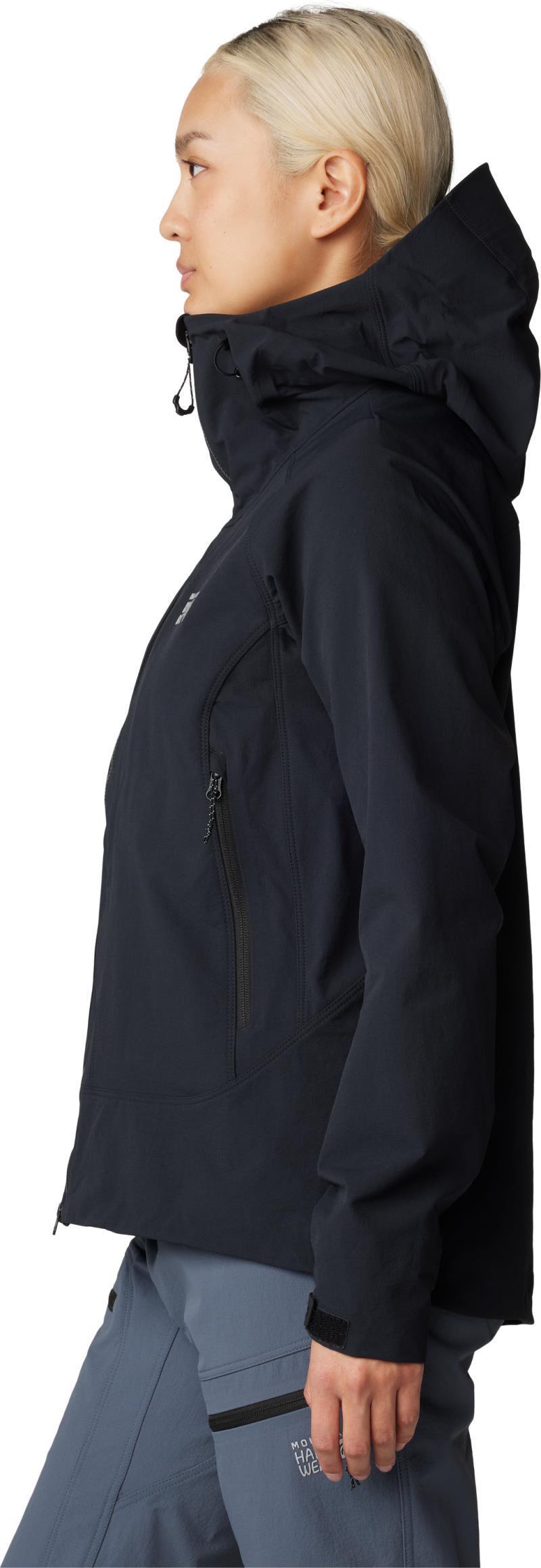 Chockstone Alpine Hooded Jacket - Womens - Black 4