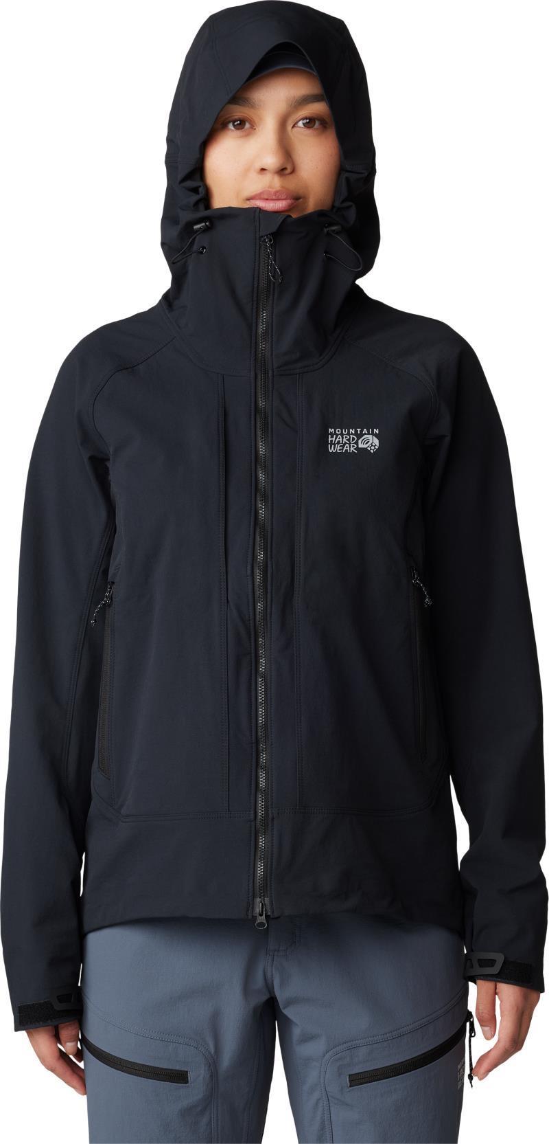 Chockstone Alpine Hooded Jacket - Womens - Black 1