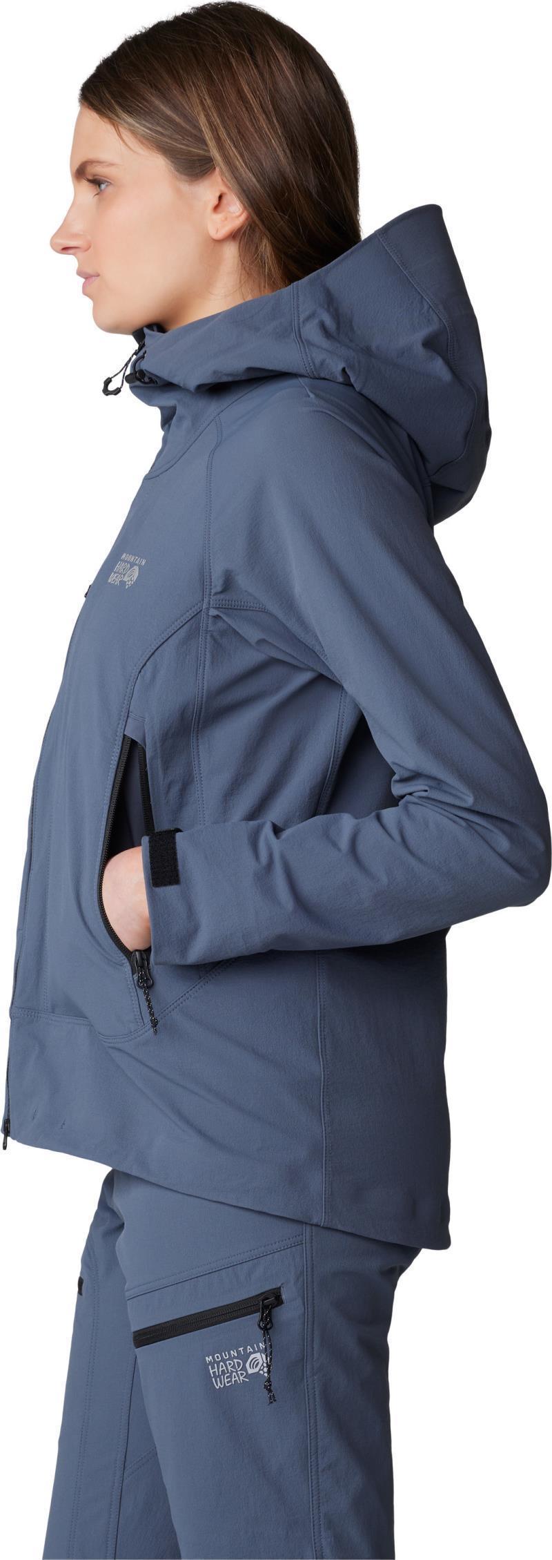 Chockstone Alpine Hooded Jacket - Womens - Blue Slate 5