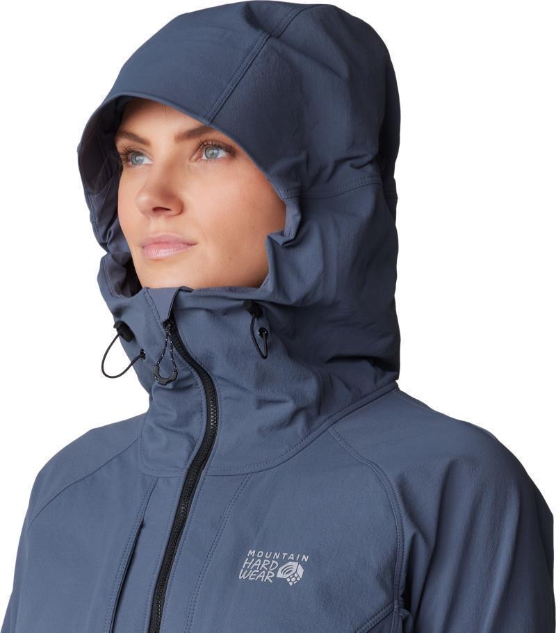 Chockstone Alpine Hooded Jacket - Womens - Blue Slate 6