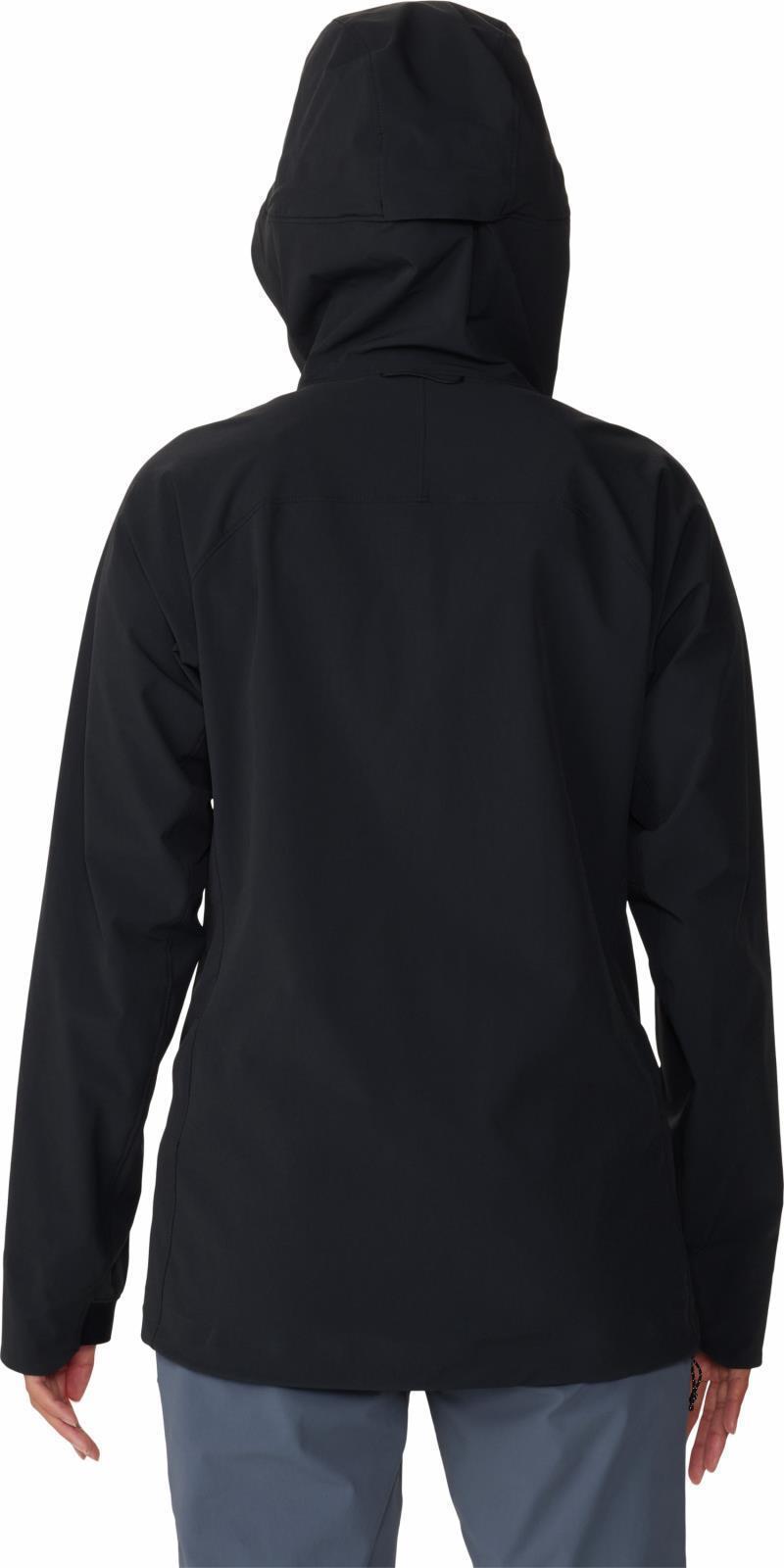Chockstone Alpine LT Hooded Jacket - Womens - Black 3