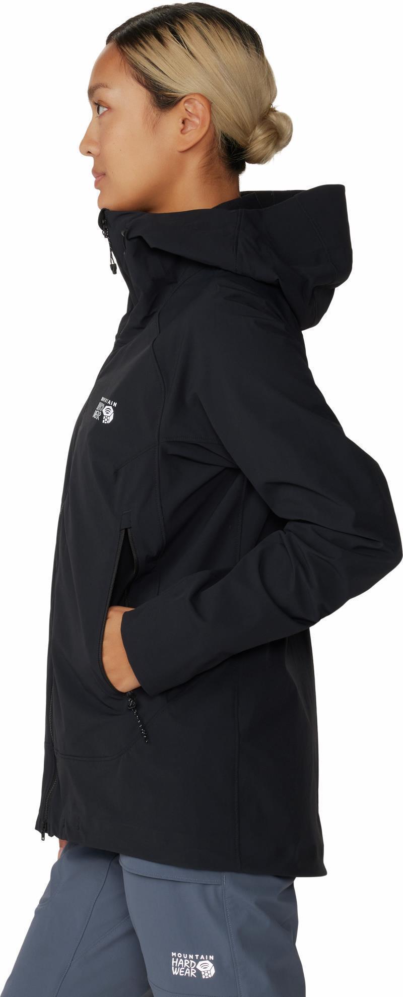 Chockstone Alpine LT Hooded Jacket - Womens - Black 6