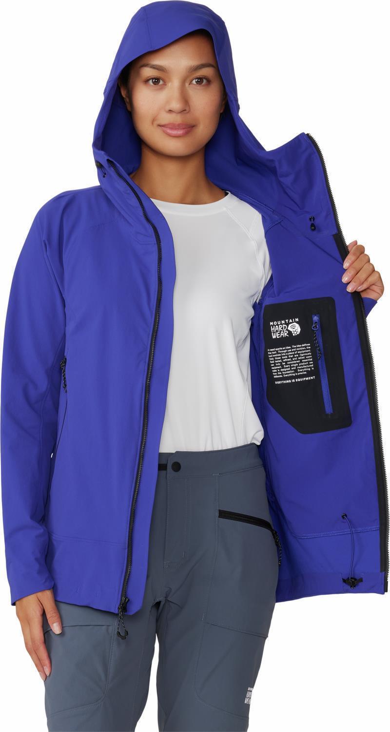 Chockstone Alpine LT Hooded Jacket - Womens - Klein Blue 4