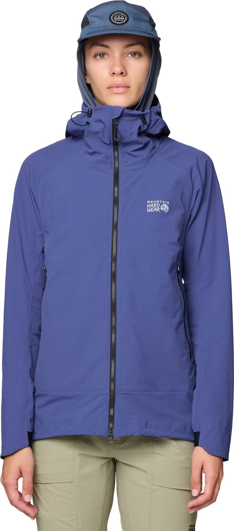 Chockstone Alpine LT Hooded Jacket - Womens - lapis dusk 1