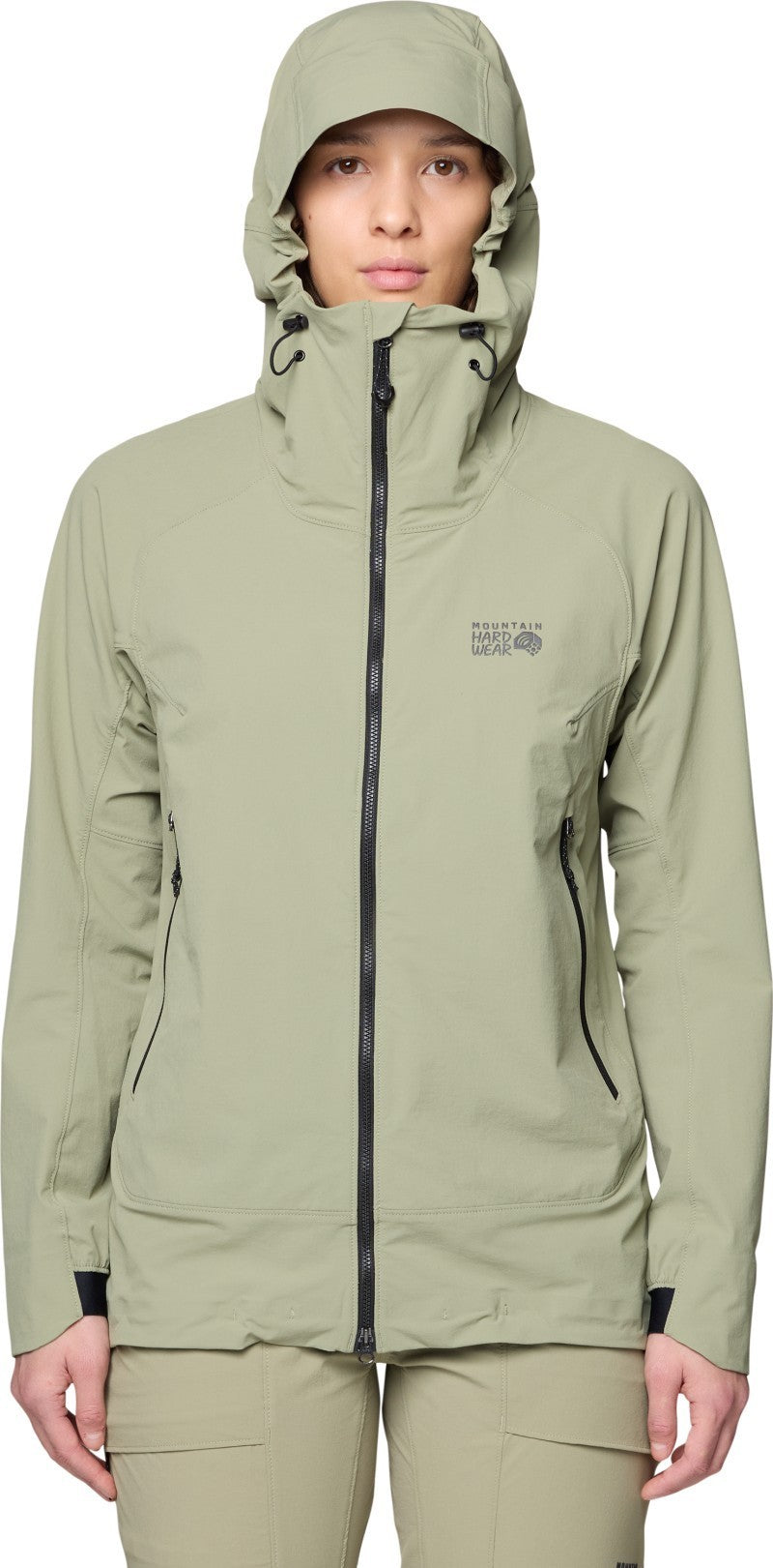 Chockstone Alpine LT Hooded Jacket - Womens - mantis green 1
