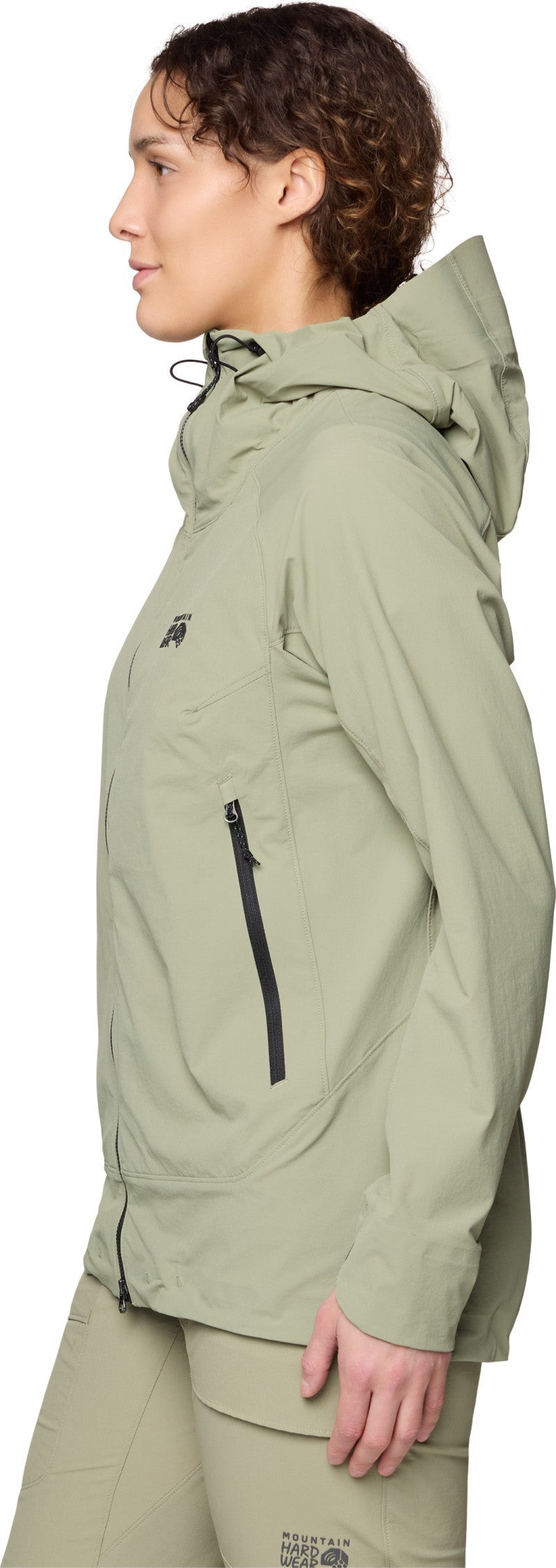 Chockstone Alpine LT Hooded Jacket - Womens - mantis green 1