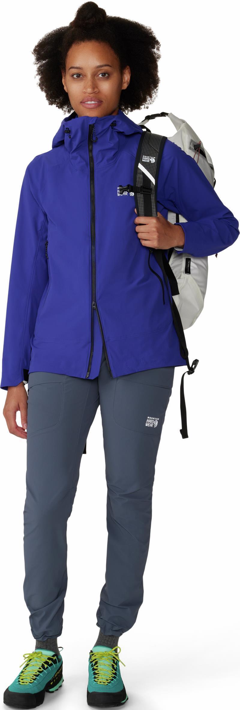 Chockstone Alpine LT Pants, Long - Womens - Blue Slate 4