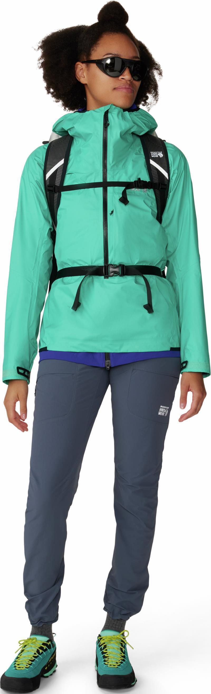 Chockstone Alpine LT Pants, Long - Womens - Blue Slate 5