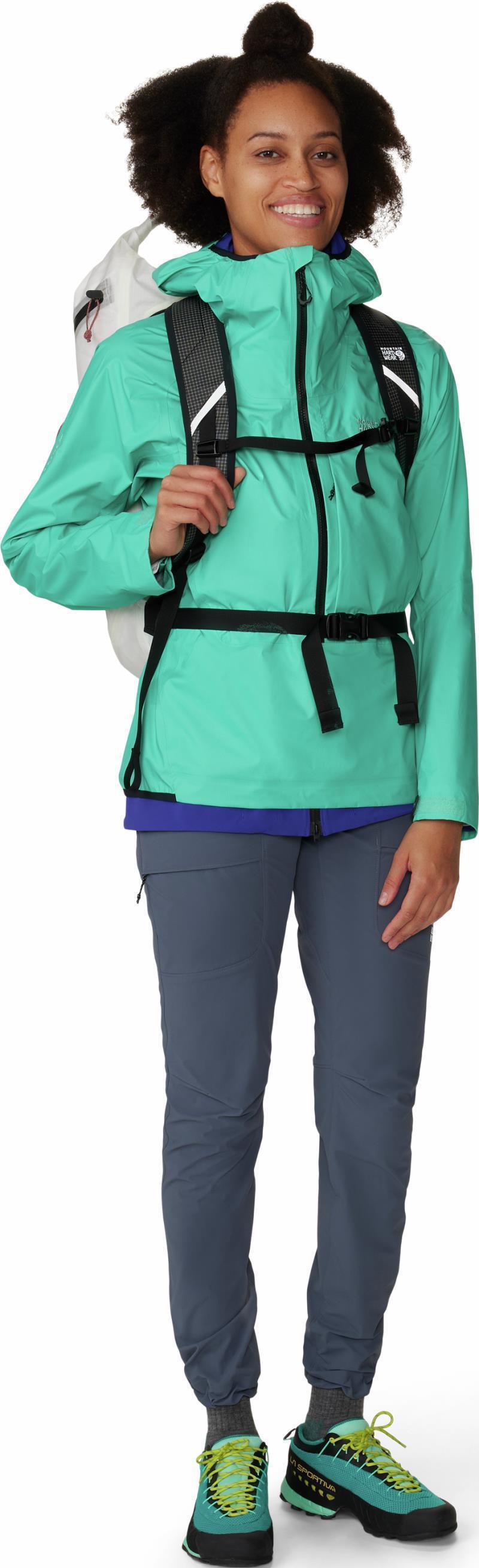 Chockstone Alpine LT Pants, Long - Womens - Blue Slate 6