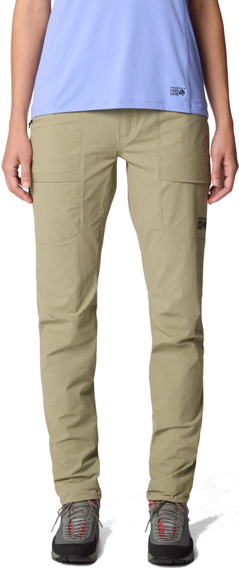 Chockstone Alpine LT Pants, Long - Womens - mantis green 1