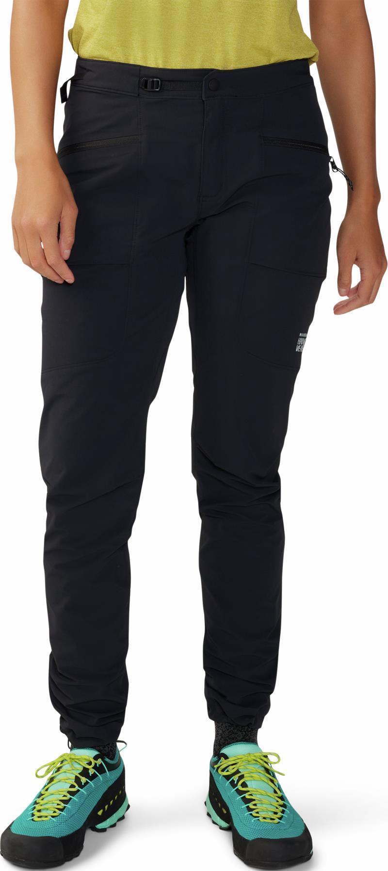 Chockstone Alpine LT Pants, Reg - Womens - Black 2