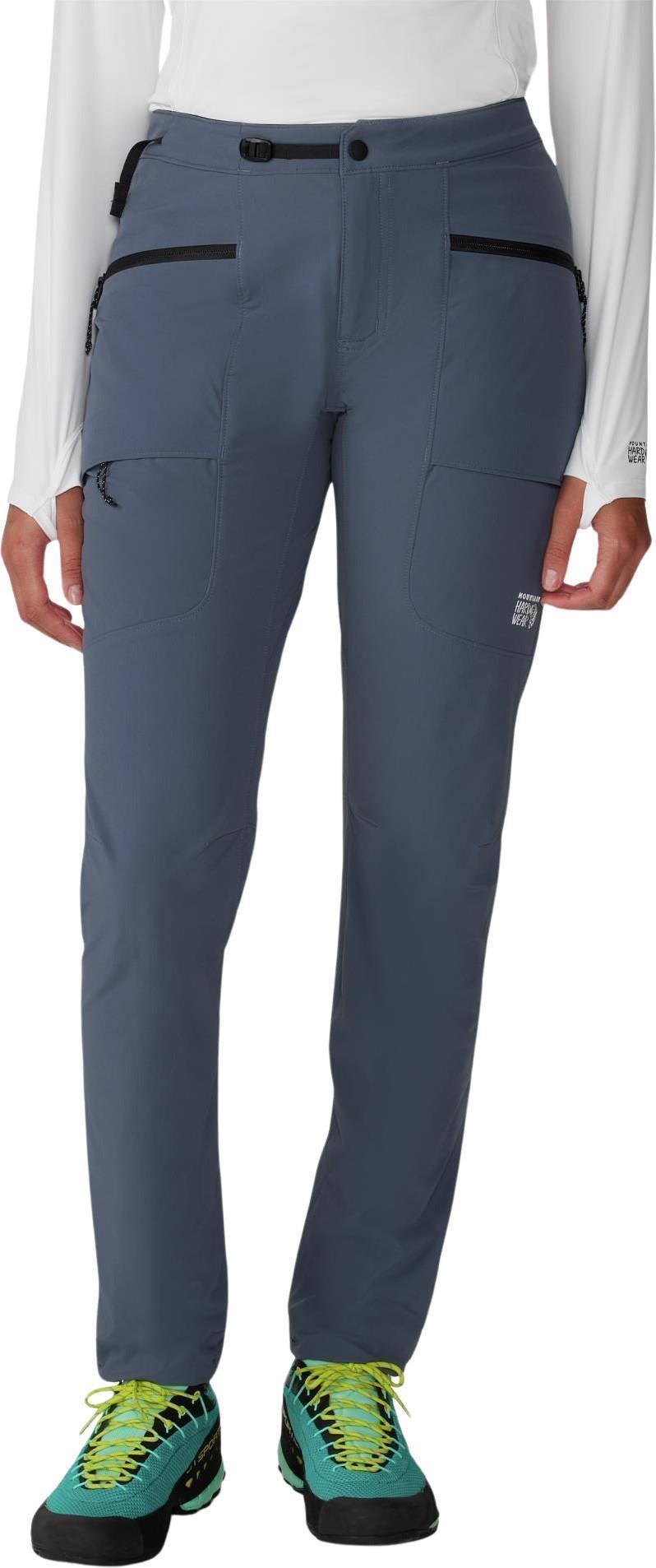 Chockstone Alpine LT Pants, Reg - Womens - Blue Slate 1