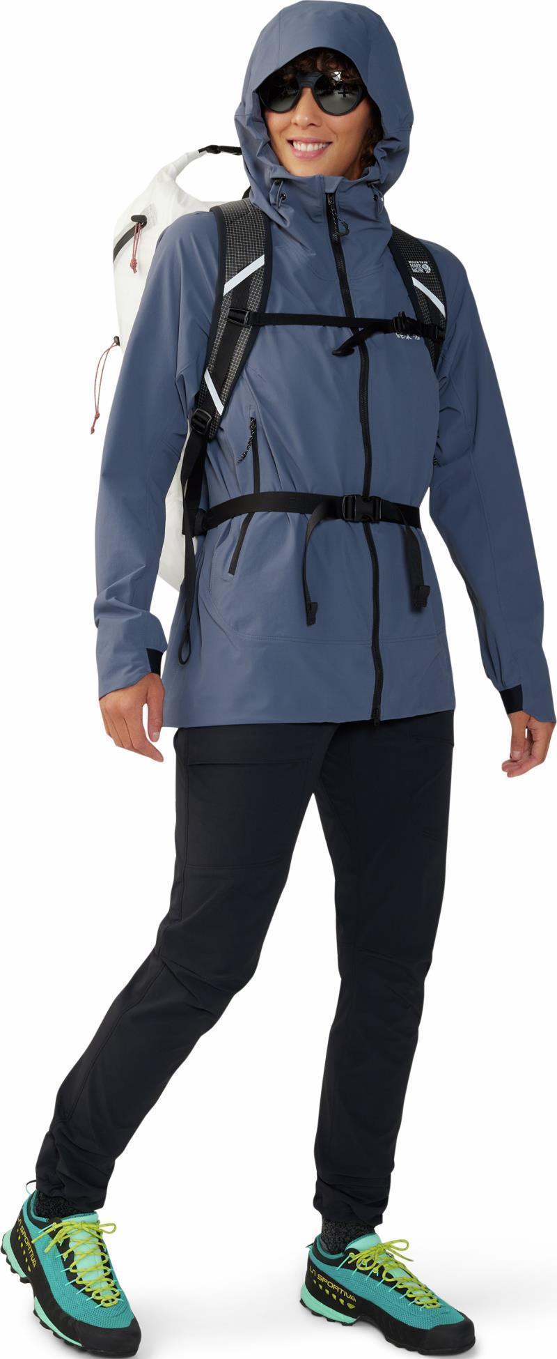 Chockstone Alpine LT Pants, Short - Womens - Black 3