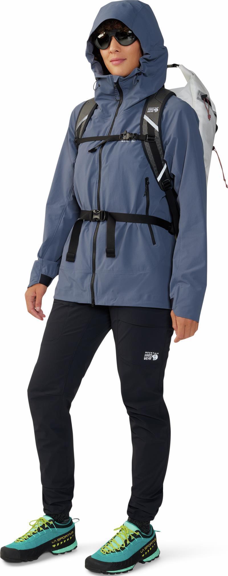 Chockstone Alpine LT Pants, Short - Womens - Black 4