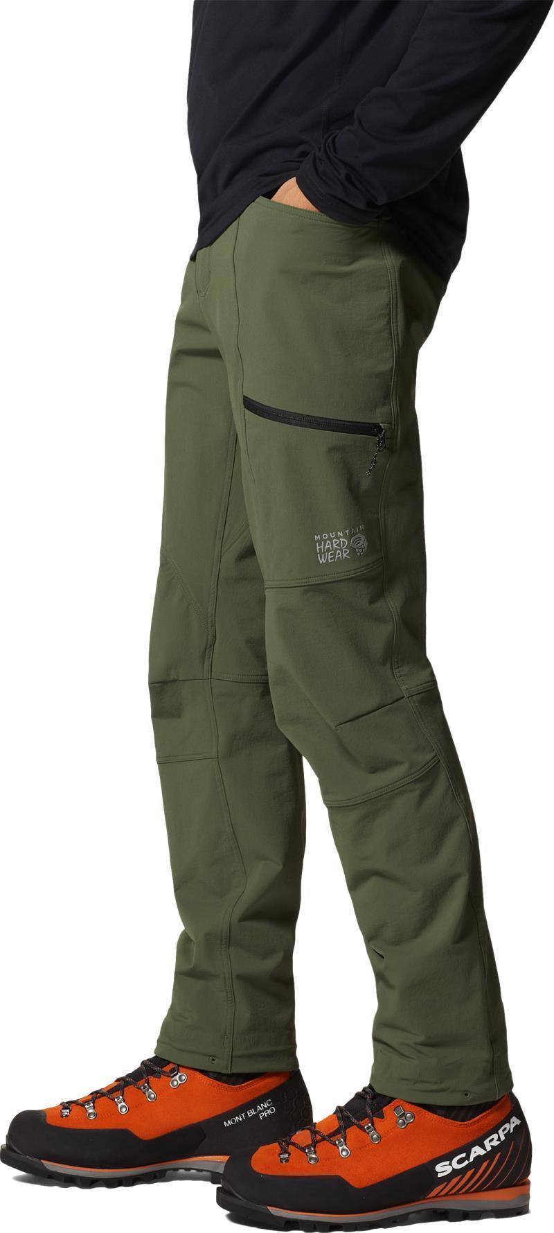 Chockstone Alpine Pants, Long - Mens - Surplus Green 4
