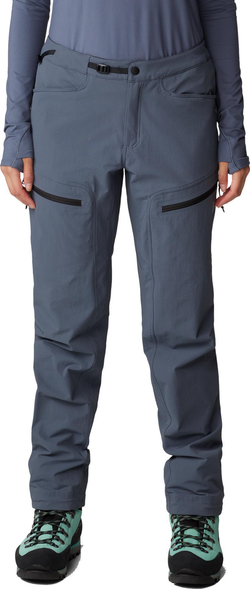Chockstone Alpine Pants, Short - Womens - blue slate 1