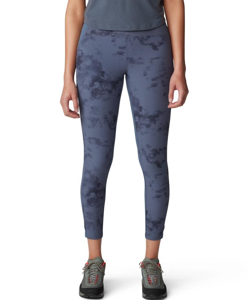 Chockstone Tights - Womens - Blue Slate Nebula Print 1