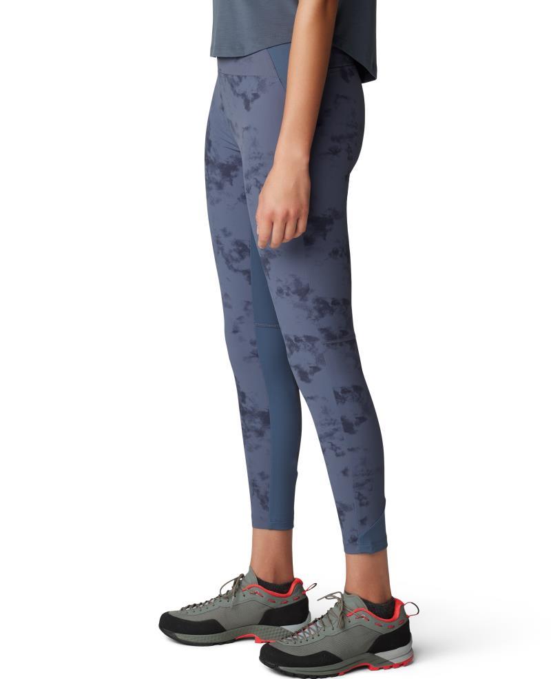 Chockstone Tights - Womens - Blue Slate Nebula Print 3
