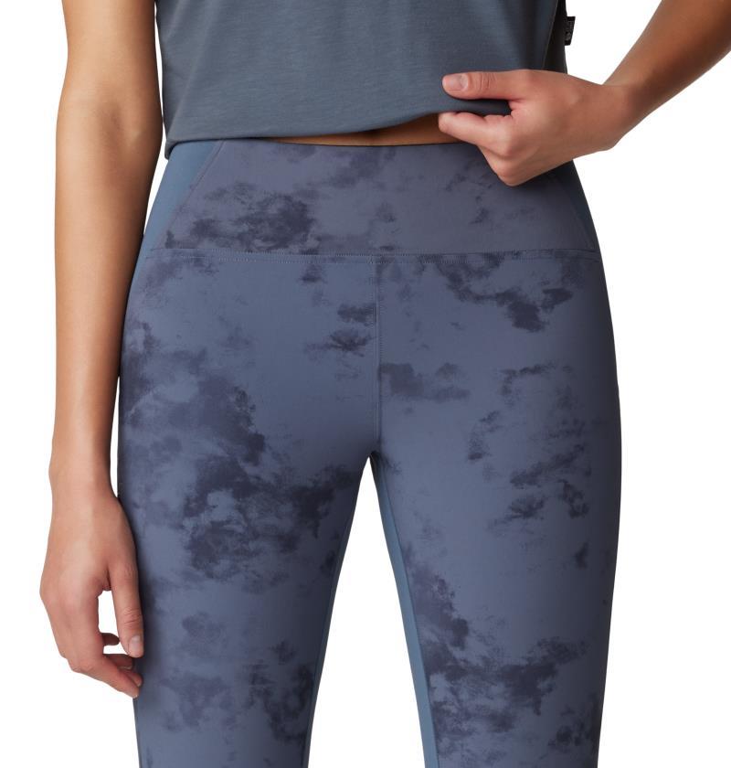 Chockstone Tights - Womens - Blue Slate Nebula Print 4