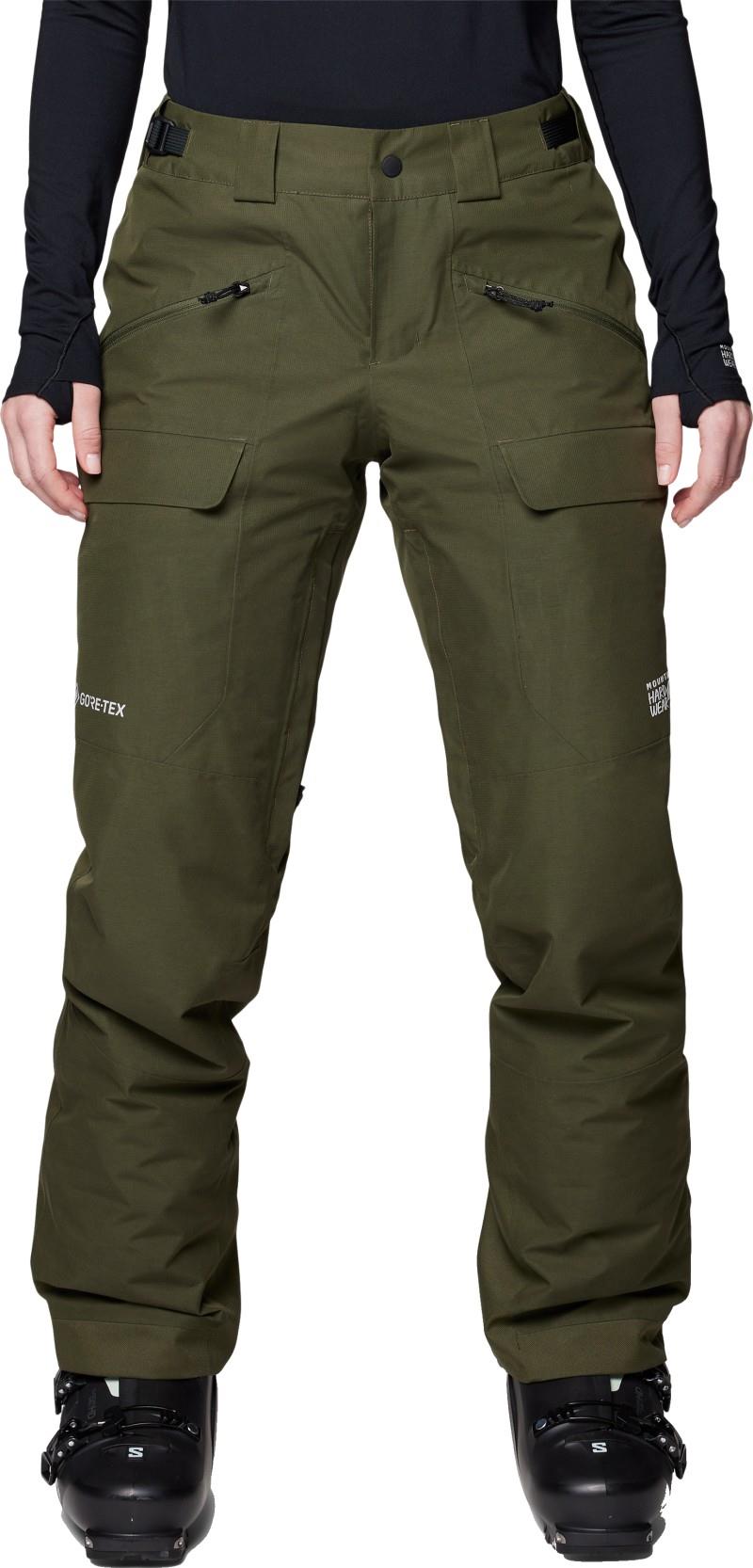 Cloud Bank GTX Pants, Long - Womens - dark pine 1
