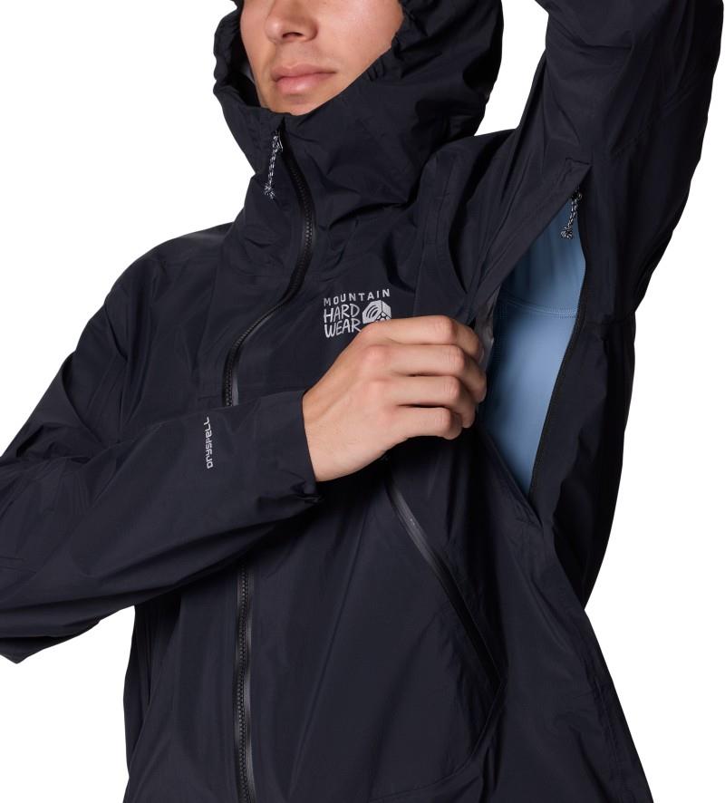 Cloud Cipher Hooded Jacket - Mens - black 1