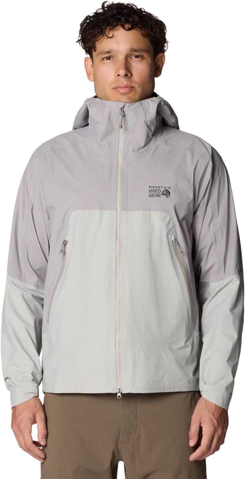 Cloud Cipher Hooded Jacket - Mens - half moon grey / approaching storm 1