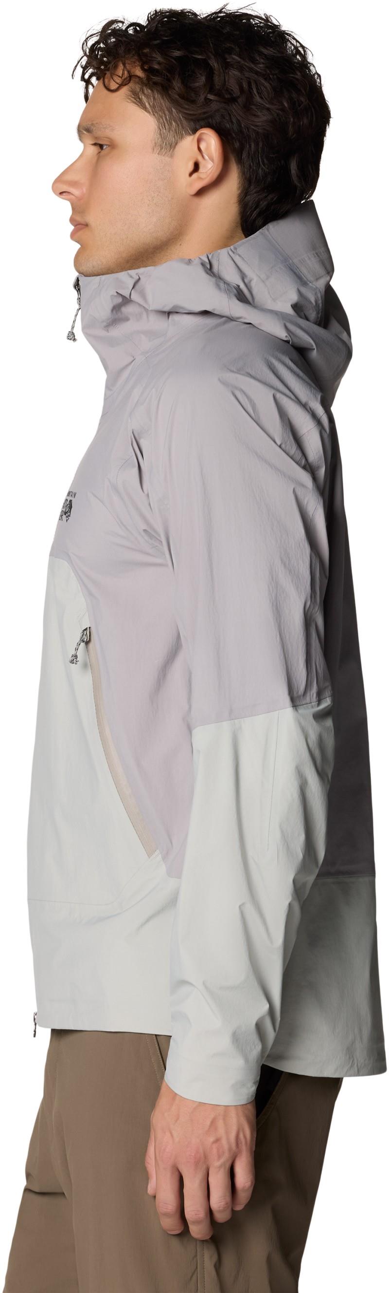 Cloud Cipher Hooded Jacket - Mens - half moon grey / approaching storm 1