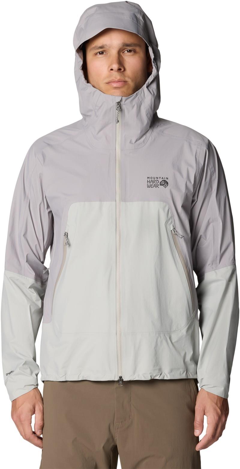 Cloud Cipher Hooded Jacket - Mens - half moon grey / approaching storm 1