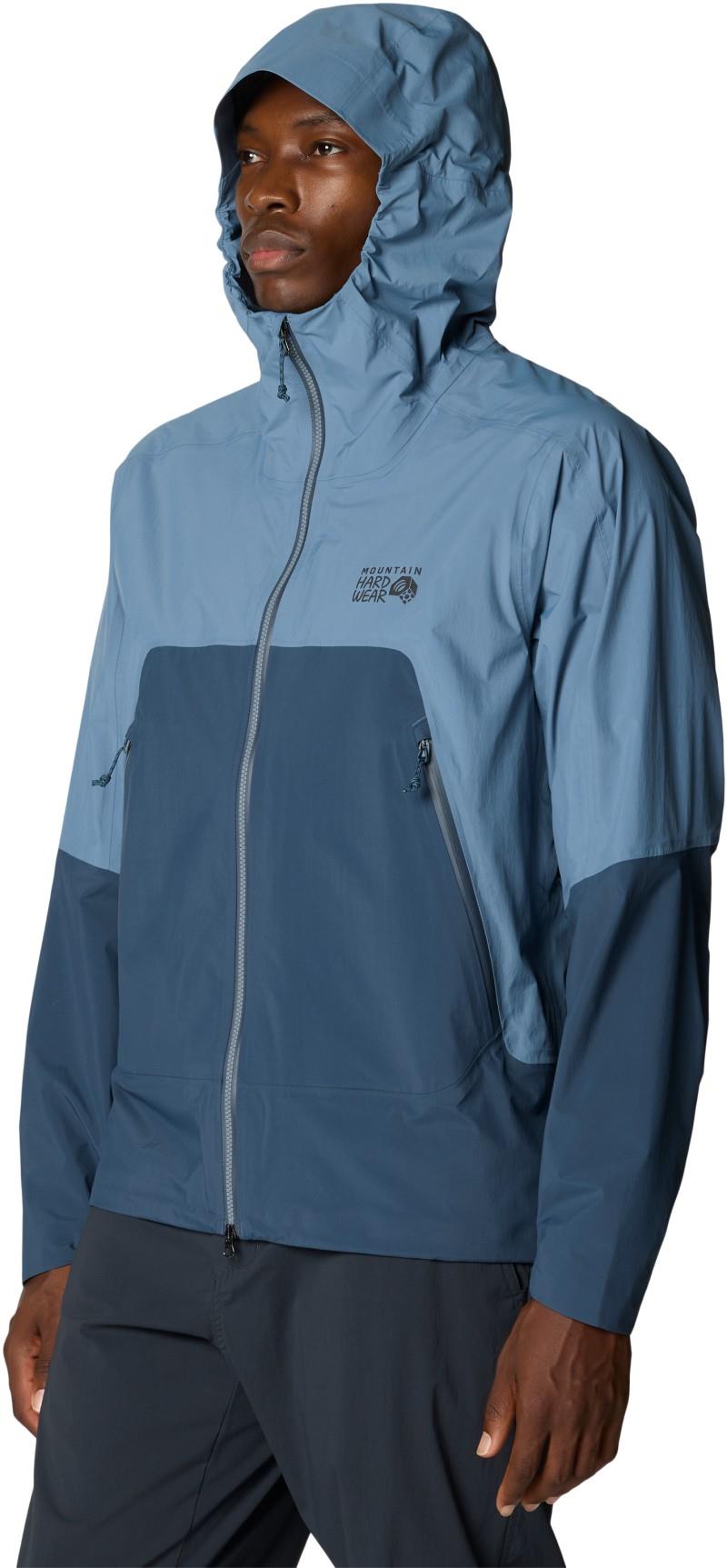 Cloud Cipher Hooded Jacket - Mens - moon blue / adriatic blue 1