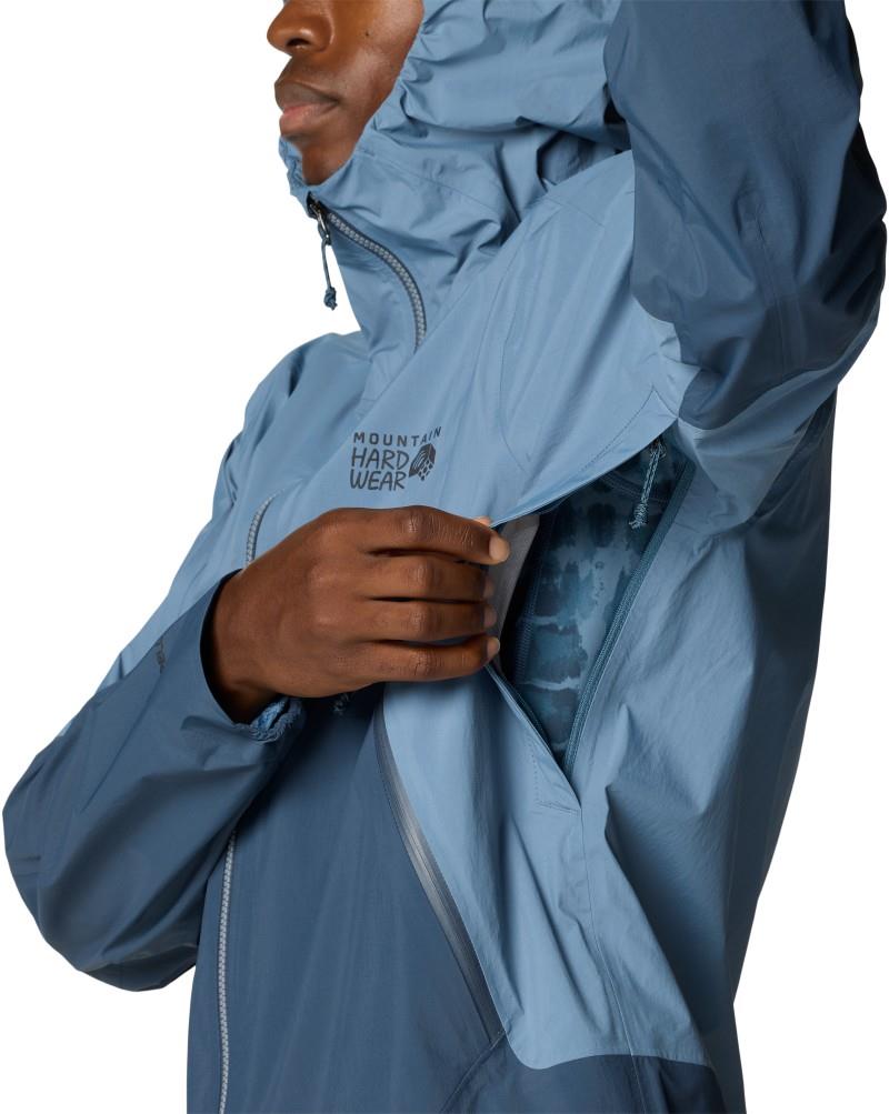 Cloud Cipher Hooded Jacket - Mens - moon blue / adriatic blue 1