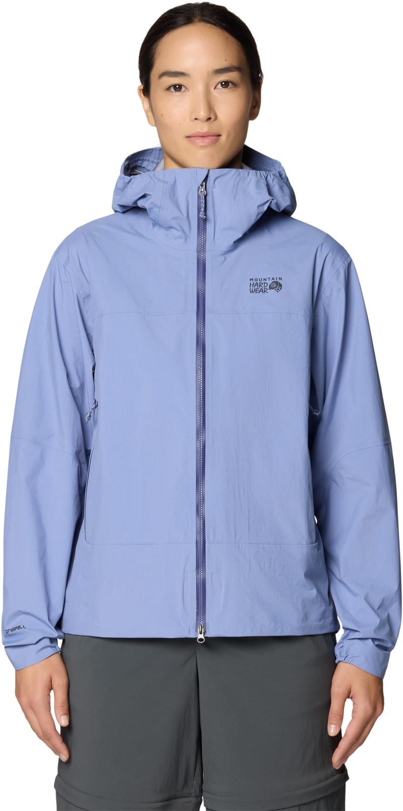 Cloud Cipher Hooded Jacket - Womens - best coast blue 1
