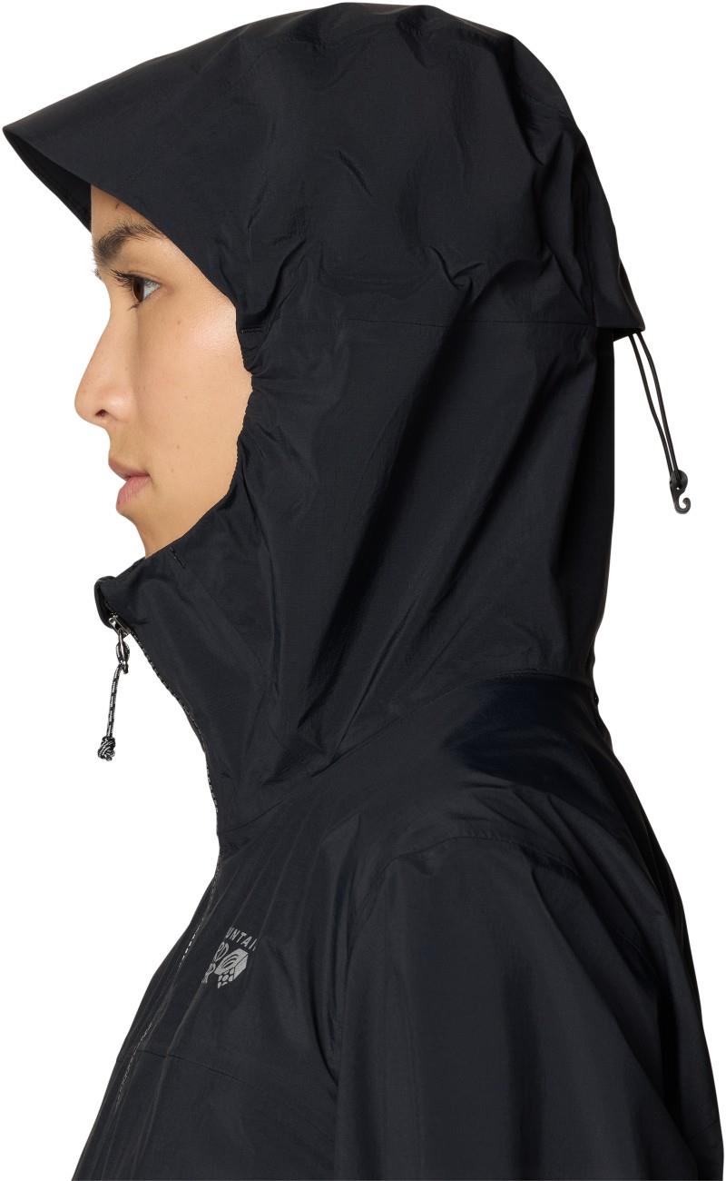 Cloud Cipher Hooded Jacket - Womens - black 1