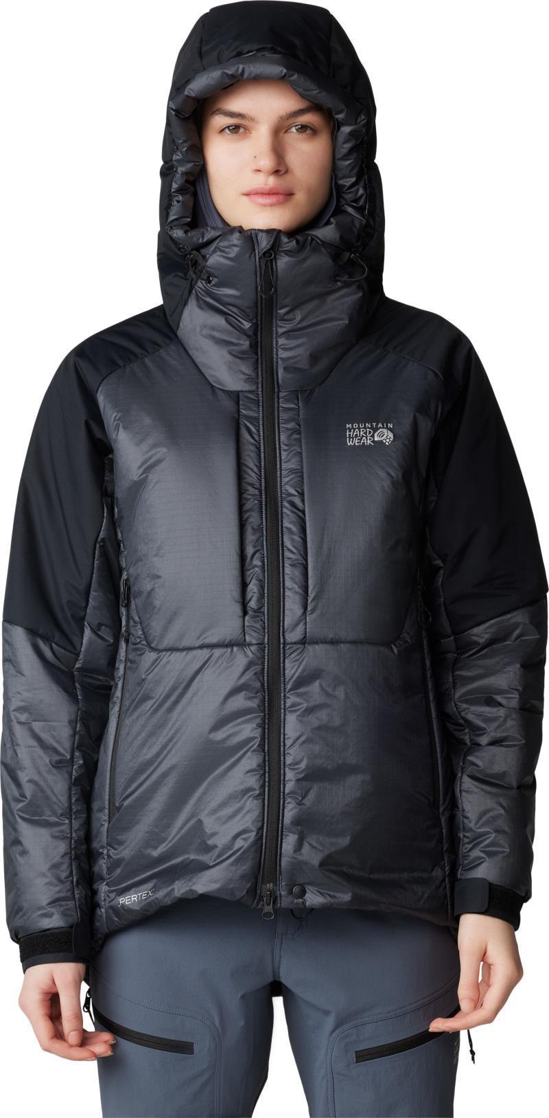 Compressor Alpine Hooded Jacket - Womens - Blue Slate / Black 1