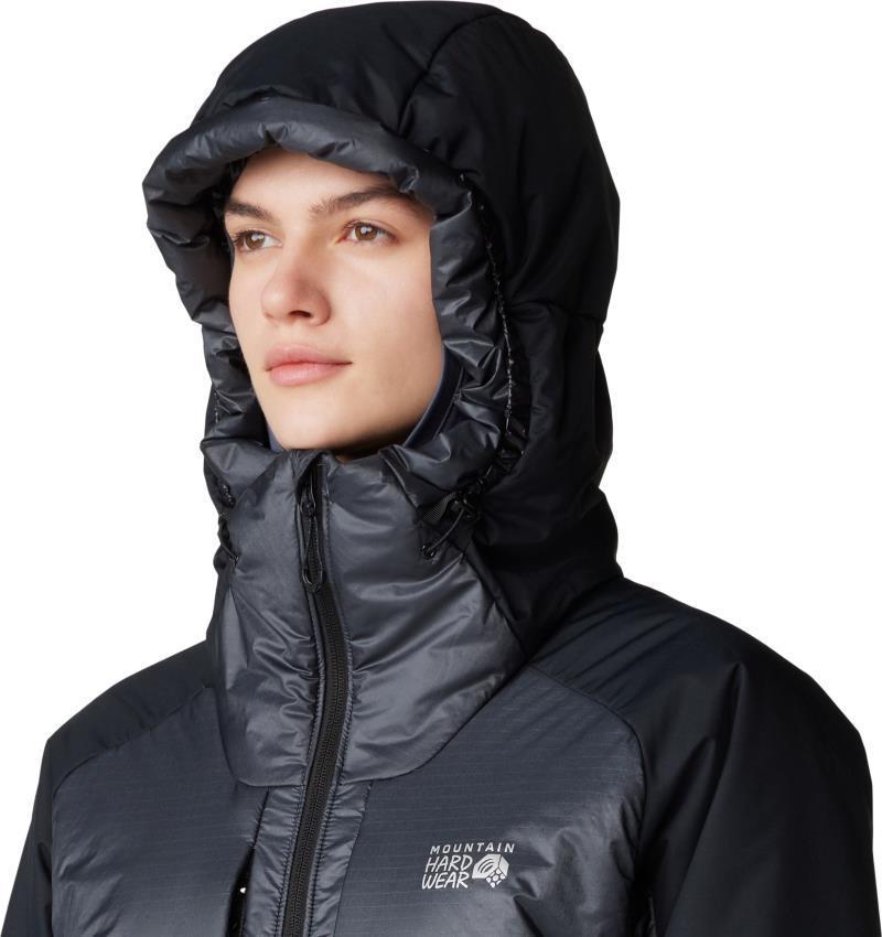 Compressor Alpine Hooded Jacket - Womens - Blue Slate / Black 3