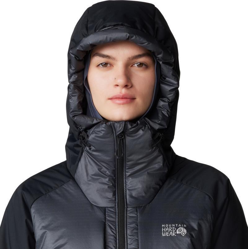 Compressor Alpine Hooded Jacket - Womens - Blue Slate / Black 10