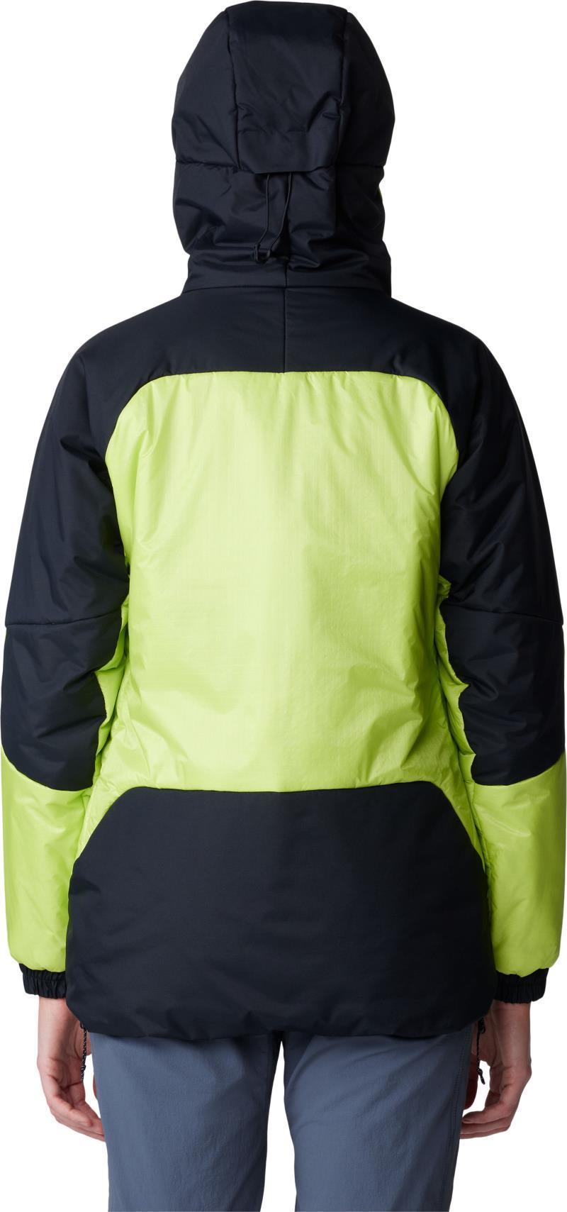 Compressor Alpine Hooded Jacket - Womens - Citron Glow / Black 2