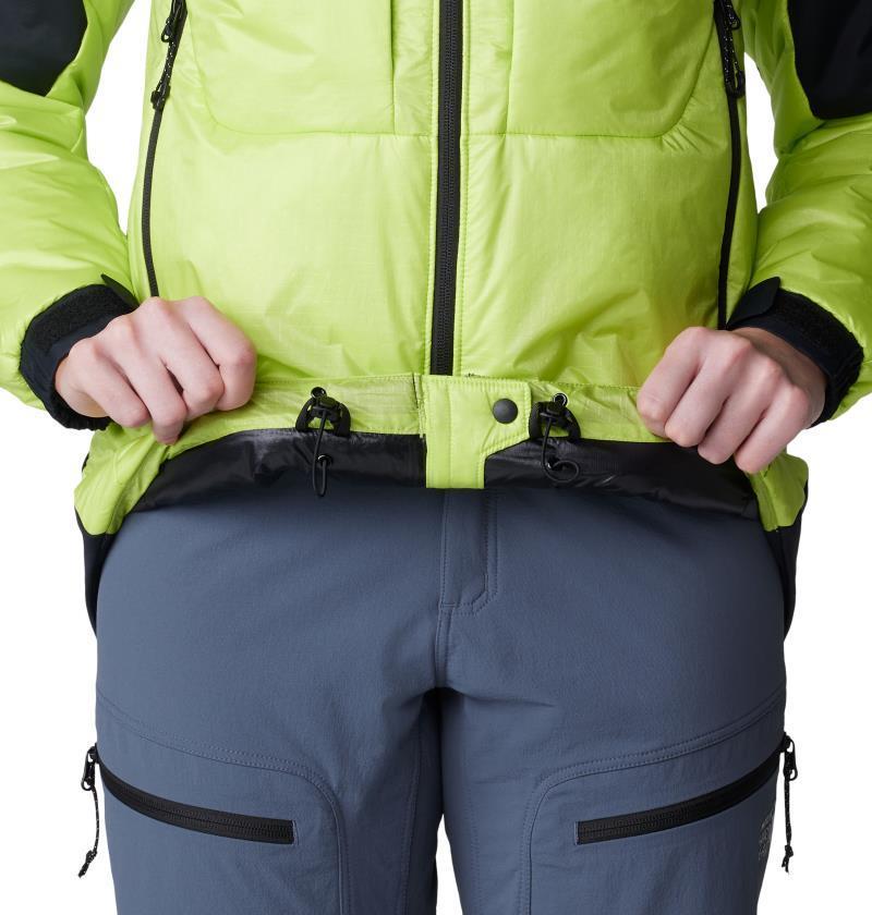 Compressor Alpine Hooded Jacket - Womens - Citron Glow / Black 4