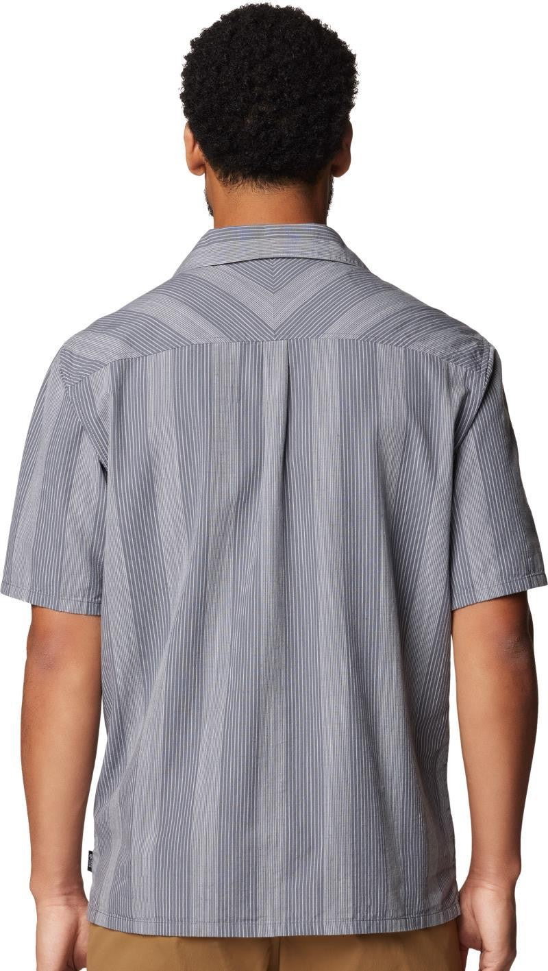 Cottonwood Camp Lite SS Shirt - Mens - graphite strata stripe 1