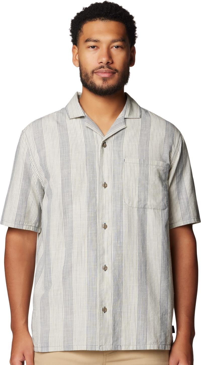 Cottonwood Camp Lite SS Shirt - Mens - moon blue strata stripe 1