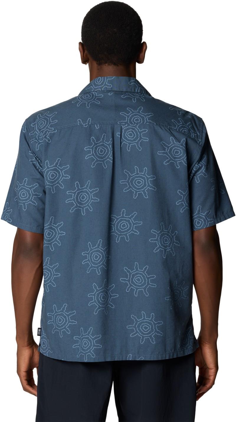 Cottonwood Camp Lite SS Shirt - Mens - moon blue suns print 1
