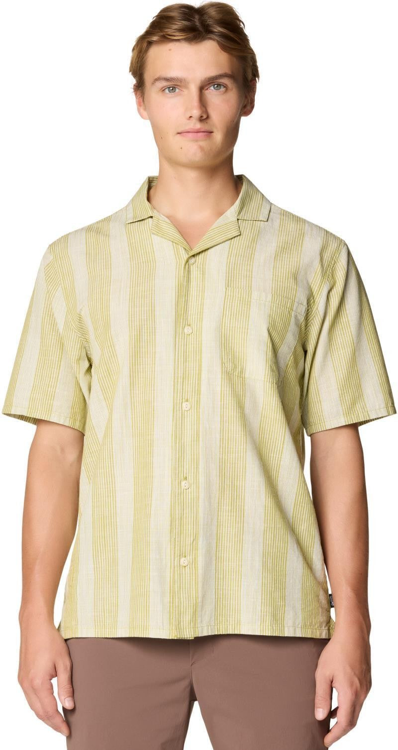 Cottonwood Camp Lite SS Shirt - Mens - moon moss strata stripe 1