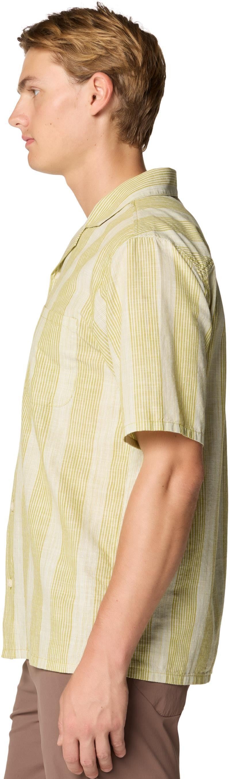 Cottonwood Camp Lite SS Shirt - Mens - moon moss strata stripe 1